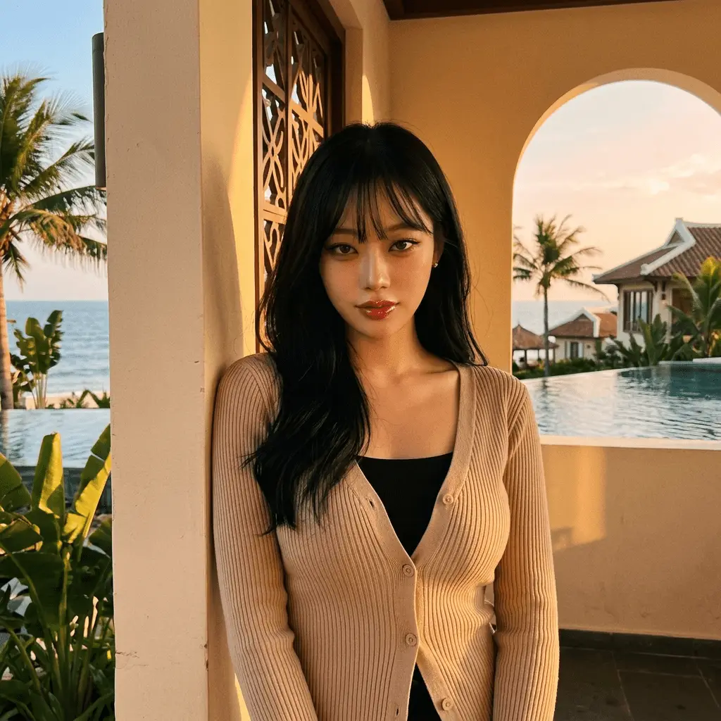 다낭 이발소 2차에서 힐링까지 남성 전용 케어 a beautiful young east asian woman in her early 20 1772887179053